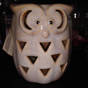 2 Owl new pottery lanterns